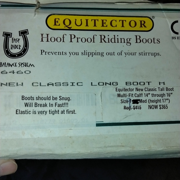 Equitector equestrian riding boots. New - Picture 4 of 6